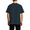 Unisex Heavyweight Tee Midnight Navy back