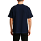 Unisex Heavyweight Tee Navy back