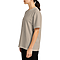 Unisex Heavyweight Tee Sand Women-Side