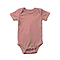Infant Romper Heather Mauve