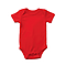 Infant Romper True Red