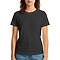 Unisex Triblend T-Shirt Charcoal Heather Women-Front