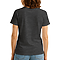 Unisex Triblend T-Shirt Charcoal Heather Women-Back