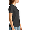 Unisex Triblend T-Shirt Charcoal Heather Women-Side