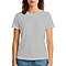 Unisex Triblend T-Shirt Heather Grey Women-Front