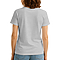Unisex Triblend T-Shirt Heather Grey Women-Back