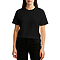 Heavy Weight Tee Black Women-Front