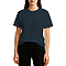 Heavy Weight Tee Midnight Navy Women-Front
