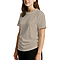 Heavy Weight Tee Sand Women-Side
