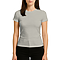 Premium Jersey Tee Athletic Grey Women-Front
