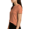 Premium Jersey Tee Burnt Orange Women-Side