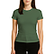 Premium Jersey Tee Forest Green Women-Front