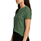 Premium Jersey Tee Forest Green Women-Side