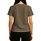 Premium Jersey Tee Heather Brown Women-Back