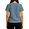 Premium Jersey Tee Heather Deep Teal Women-Back