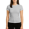 Premium Jersey Tee Heather Grey Women-Front