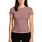 Premium Jersey Tee Heather Mauve Women-Front