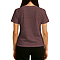 Premium Jersey Tee Heather Maroon Women-Back