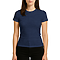 Premium Jersey Tee Heather Navy Women-Front