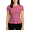 Premium Jersey Tee Heather Raspberry Women-Front