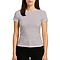 Premium Jersey Tee Heather Storm Women-Front