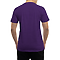 Premium Jersey Tee Heather Team Purple back