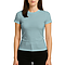 Premium Jersey Tee Ice Blue Women-Front