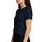 Premium Jersey Tee Navy Women-Side
