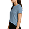 Premium Jersey Tee Ocean Blue Women-Side