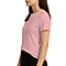 Premium Jersey Tee Powder Pink Women-Side