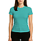 Premium Jersey Tee Teal Women-Front