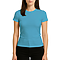 Premium Jersey Tee Turquoise Women-Front