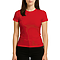 Premium Jersey Tee True Red Women-Front