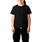 Comfort Toddler Tee Black Women-Front