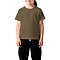Comfort Toddler Tee Heather Brown Women-Front