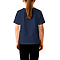 Comfort Toddler Tee Heather Navy Women-Back