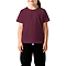 Comfort Toddler Tee Maroon Women-Front