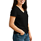 Comfort V Neck Tee For Women Black side