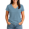 Comfort V Neck Tee For Women Heather Deep Teal