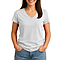 Comfort V Neck Tee For Women White