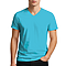 Premium V Neck Tee Aqua
