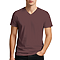 Premium V Neck Tee Brown