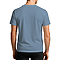 Premium V Neck Tee Carolina Blue back