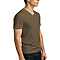 Premium V Neck Tee Heather Brown