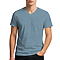 Premium V Neck Tee Heather Deep Teal
