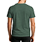 Premium V Neck Tee Heather Forest back