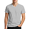 Premium V Neck Tee Heather Grey