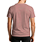 Premium V Neck Tee Heather Mauve back