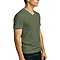 Premium V Neck Tee Heather Military Green side