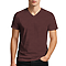 Premium V Neck Tee Heather Maroon
